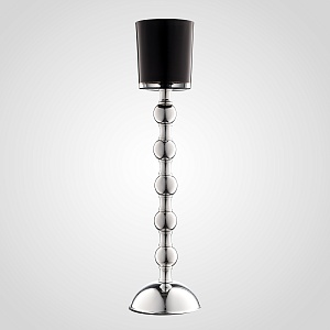 Подсвечник Royal Decor серебристо-черный