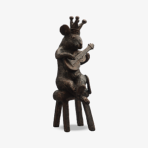 Мышка-Гитарист в Короне (Полистоун)