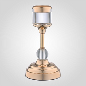 Металлический Интерьерный Золотистый Подсвечник "Original" 23 см.