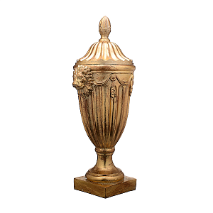 Ваза-Кубок "Амфиполис" со Львами (Полистоун) Малая