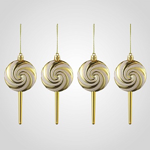 Набор подвесок Candy Shop золотые