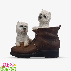 Собачки на Ботинке (Полистоун)