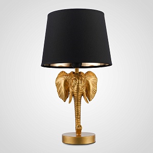Интерьерная Настольная Лампа "Golden Elephant" 43,5 см.