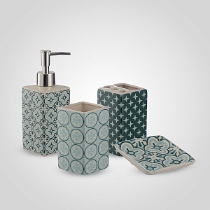 Керамический Набор Аксессуаров для Ванной "Восточный Лейтмотив" (от 3-х шт.)