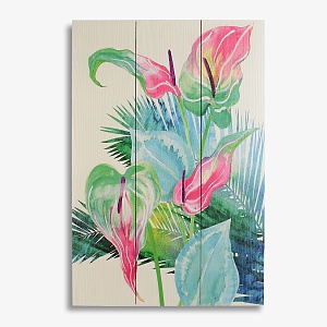 Панно Mexican monstera deliciosa