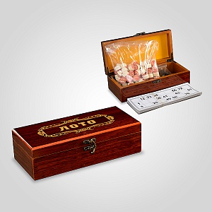 Лото Подарочное Деревянное Большое