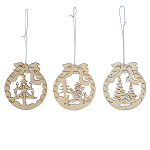 Новогодний декор дерево (от 24 штук)