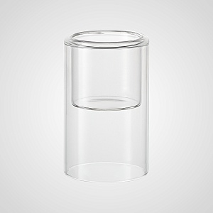 Прозрачный стеклянный подсвечник GLASS INTERIOR 610