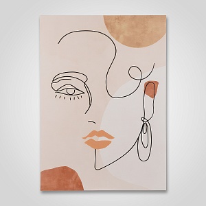 Картина для интерьера Breathe без рамы 50*70 см