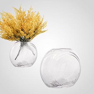 Стеклянная Интерьерная Ваза 16.5 см.