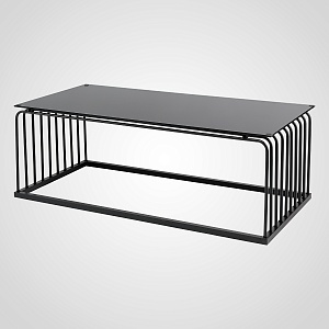 Журнальный Black Design столик металлический