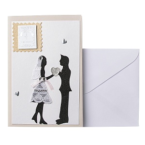 Открытка ручной работы С Днем Свадьбы! (от 5ти штук)