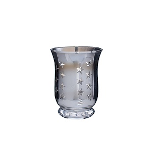 Стеклянный Подсвечник Silver S